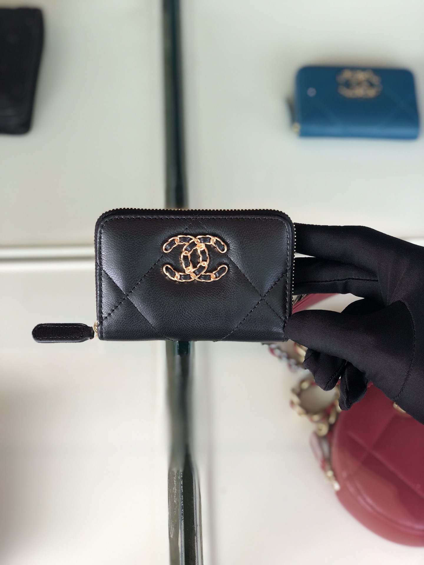 【CHANEL】小銭入れ  11*9.5*1.5cm -6色