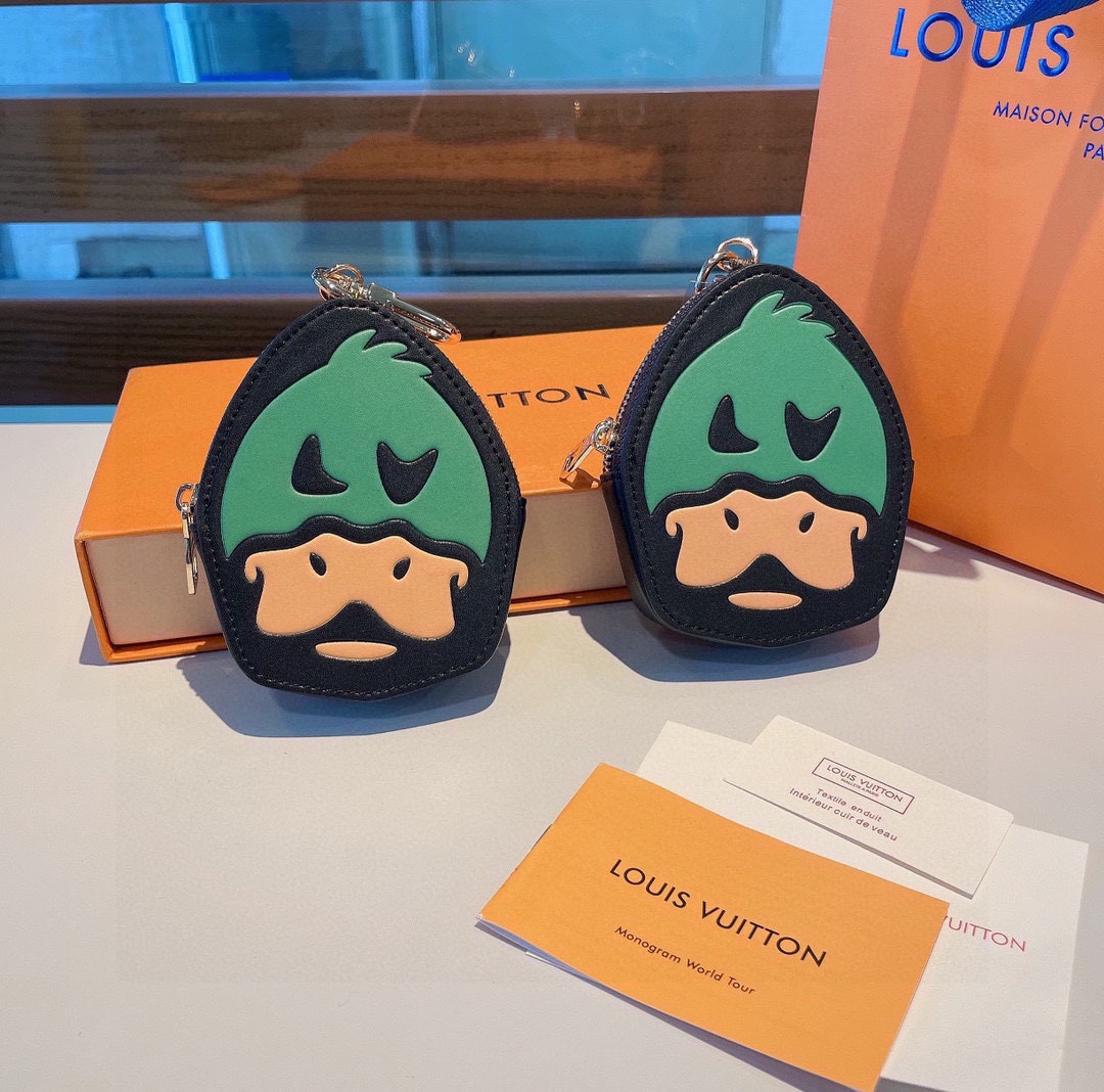 【LOUIS VUITTON】 小銭入れ キーホルダー   -2色