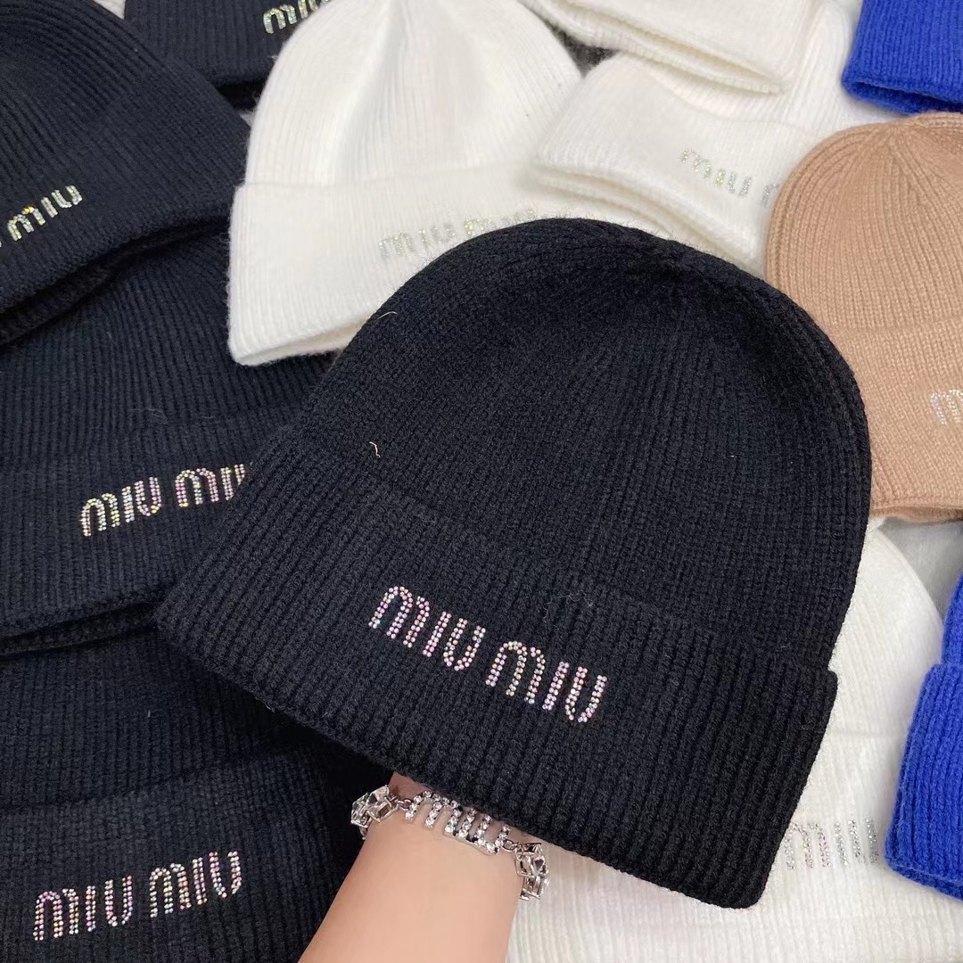 【キャップ 】MIUMIU  -4色