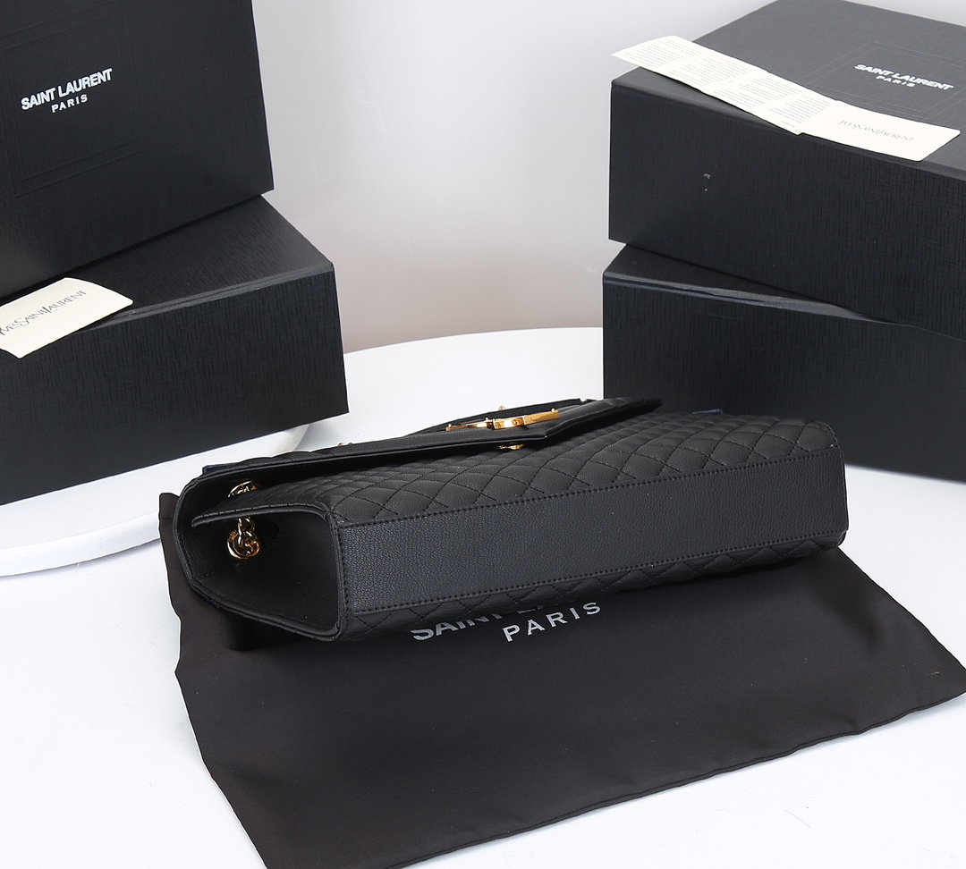 【SAINT LAURENT】 番号:1602  サイズ: 31x20x8cm
