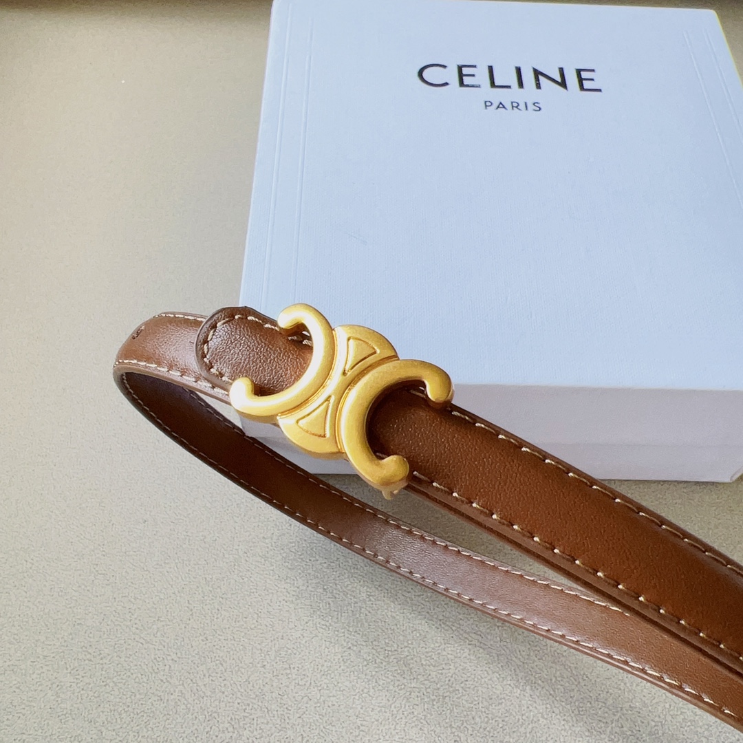 【Celine】 レディース  幅：3.5CM 長：95-115CM  -7色