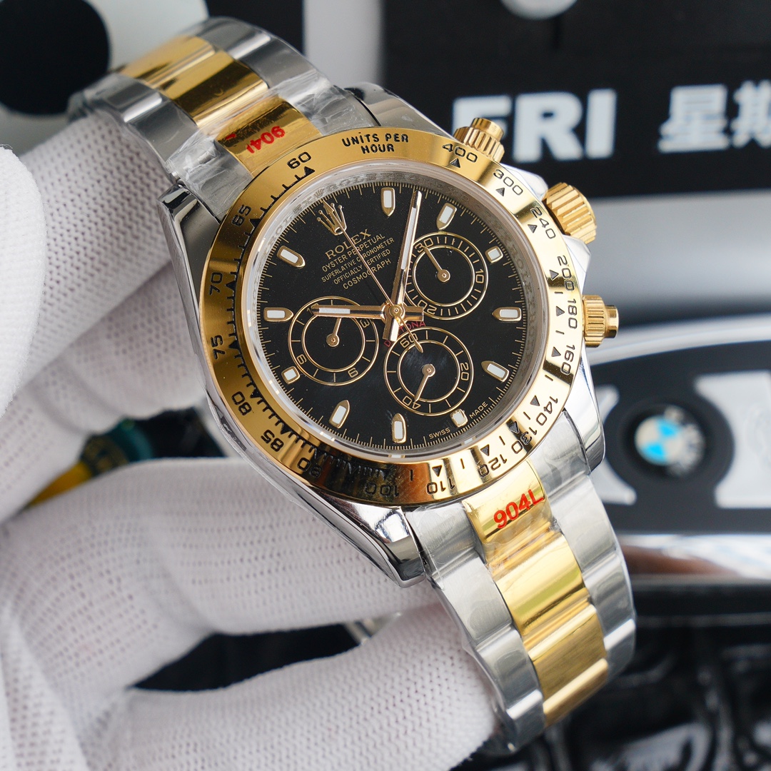 【12-15日にお届け】Rolex メンズ 腕時計 コスモグラフ デイトナ  41MM  6503-0004