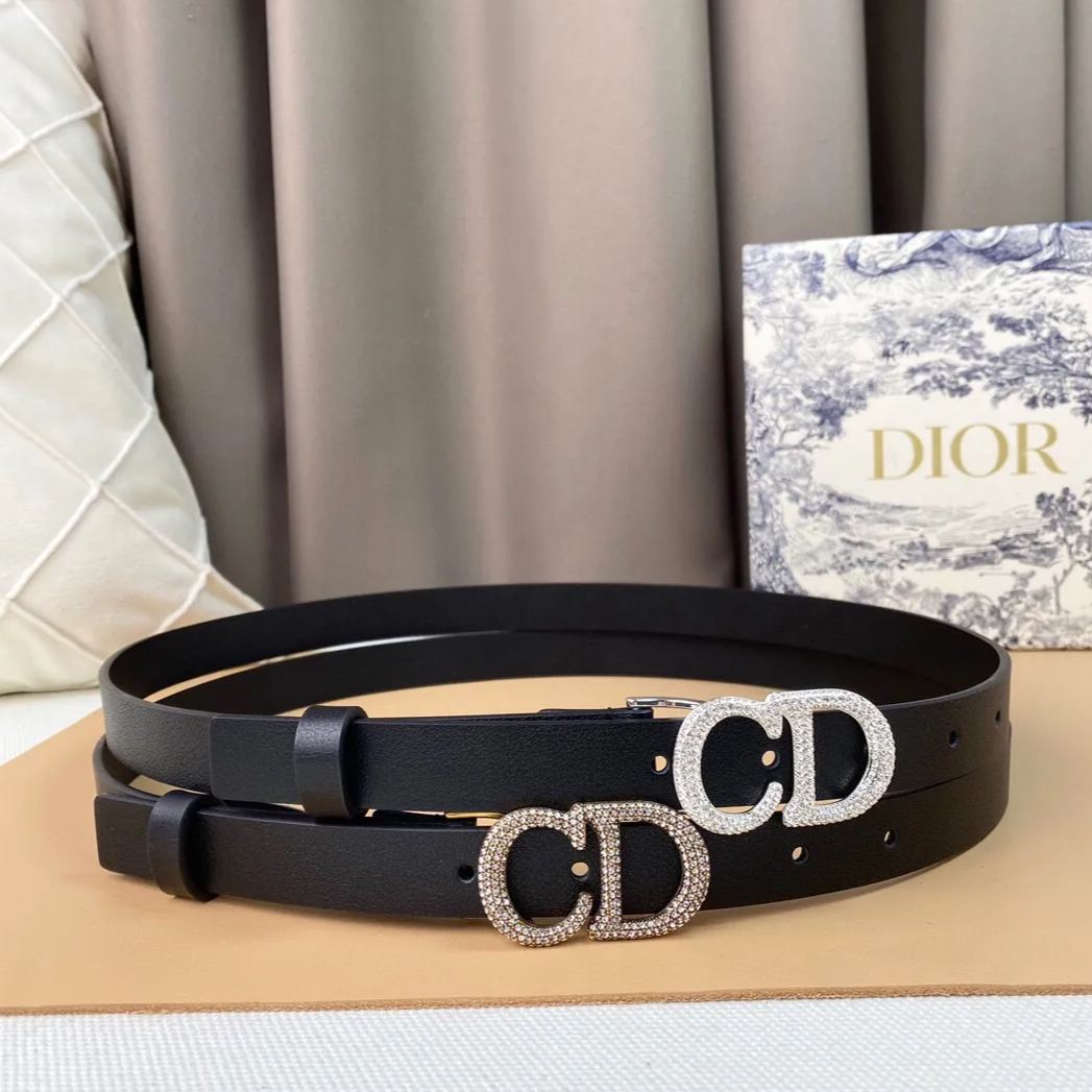 【DIOR】 レディース  幅：2.0CM 長：90-110CM