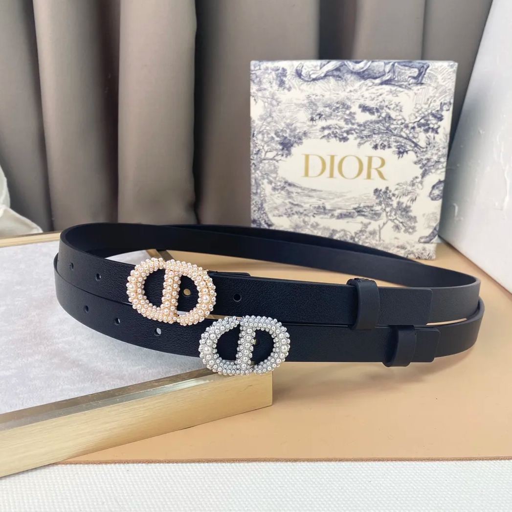 【DIOR】 レディース  幅：2.0CM 長：90-110CM