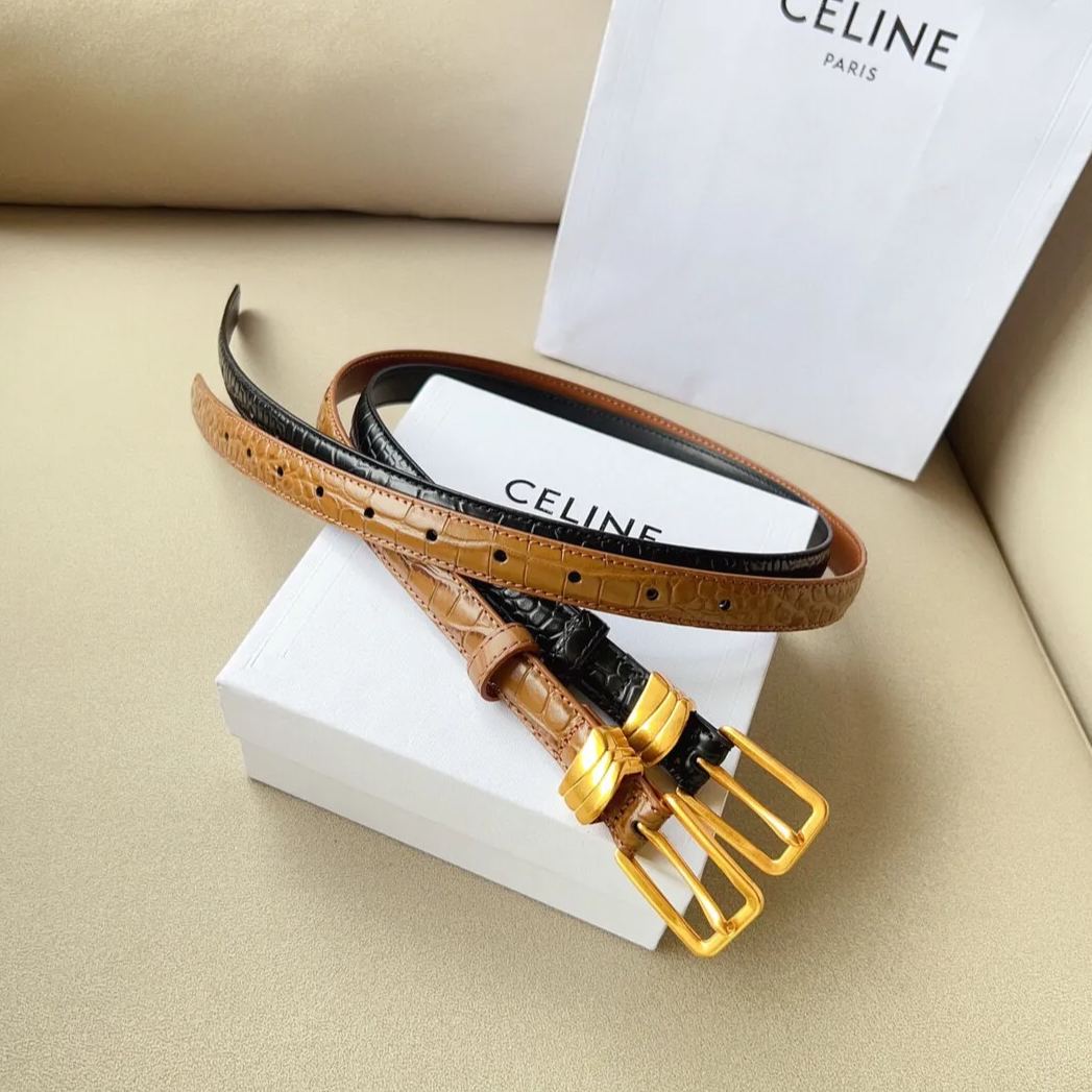 【CELINE】 レディース  幅：2.0CM 長:90-110CM