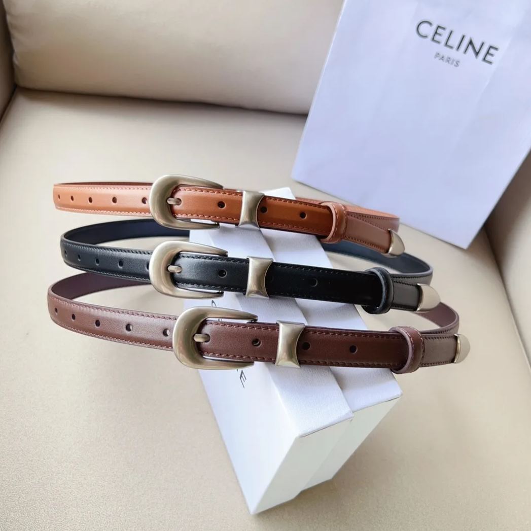 【CELINE】 レディース  幅：1.8CM 長:90-110CM