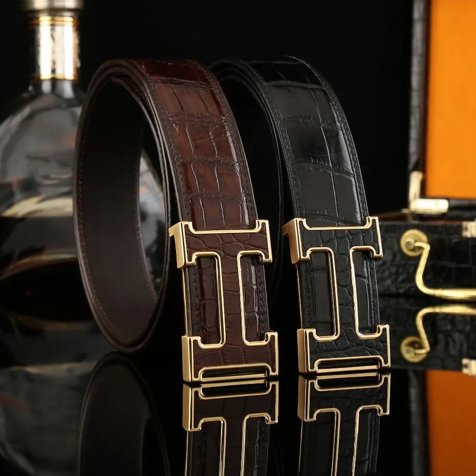 【Hermès】 メンズ  幅：4.0CM 長：105-125CM