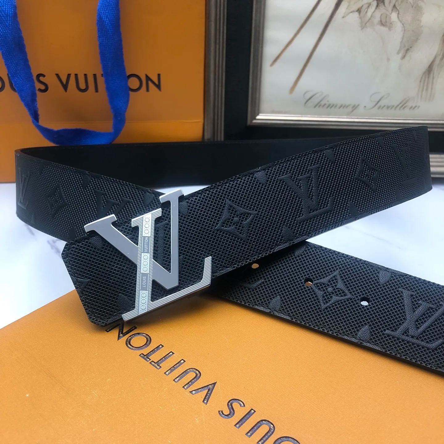 【Louis Vuitton】 メンズ  幅：4.0CM 長：105-125CM