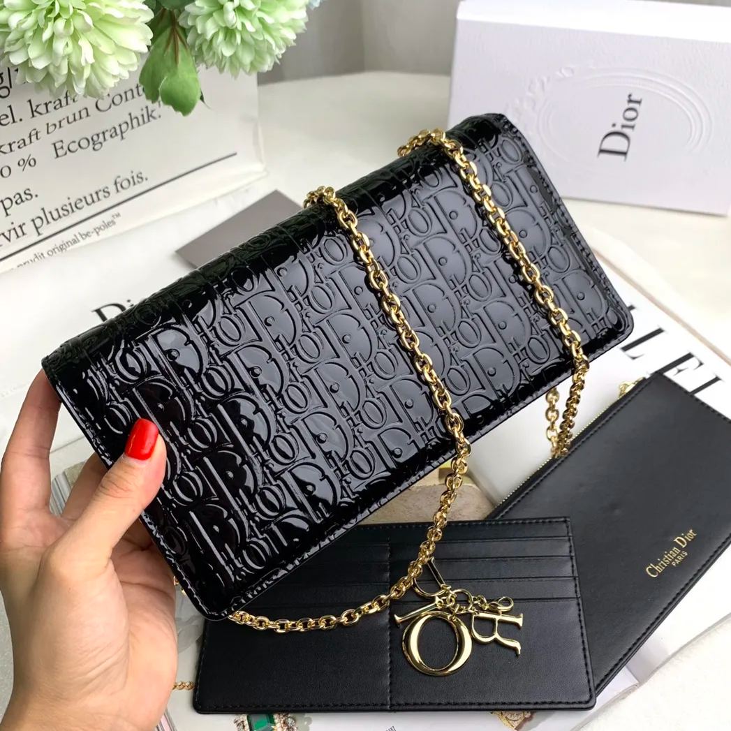 【DIOR】 21.5X12.5X6CM