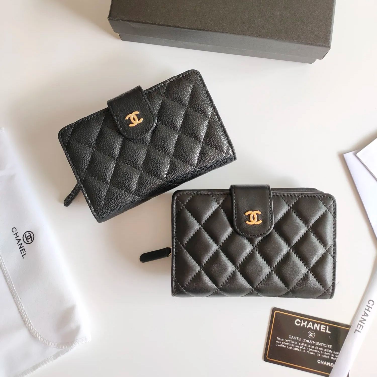 【CHANEL 】財布 15x10x3cm