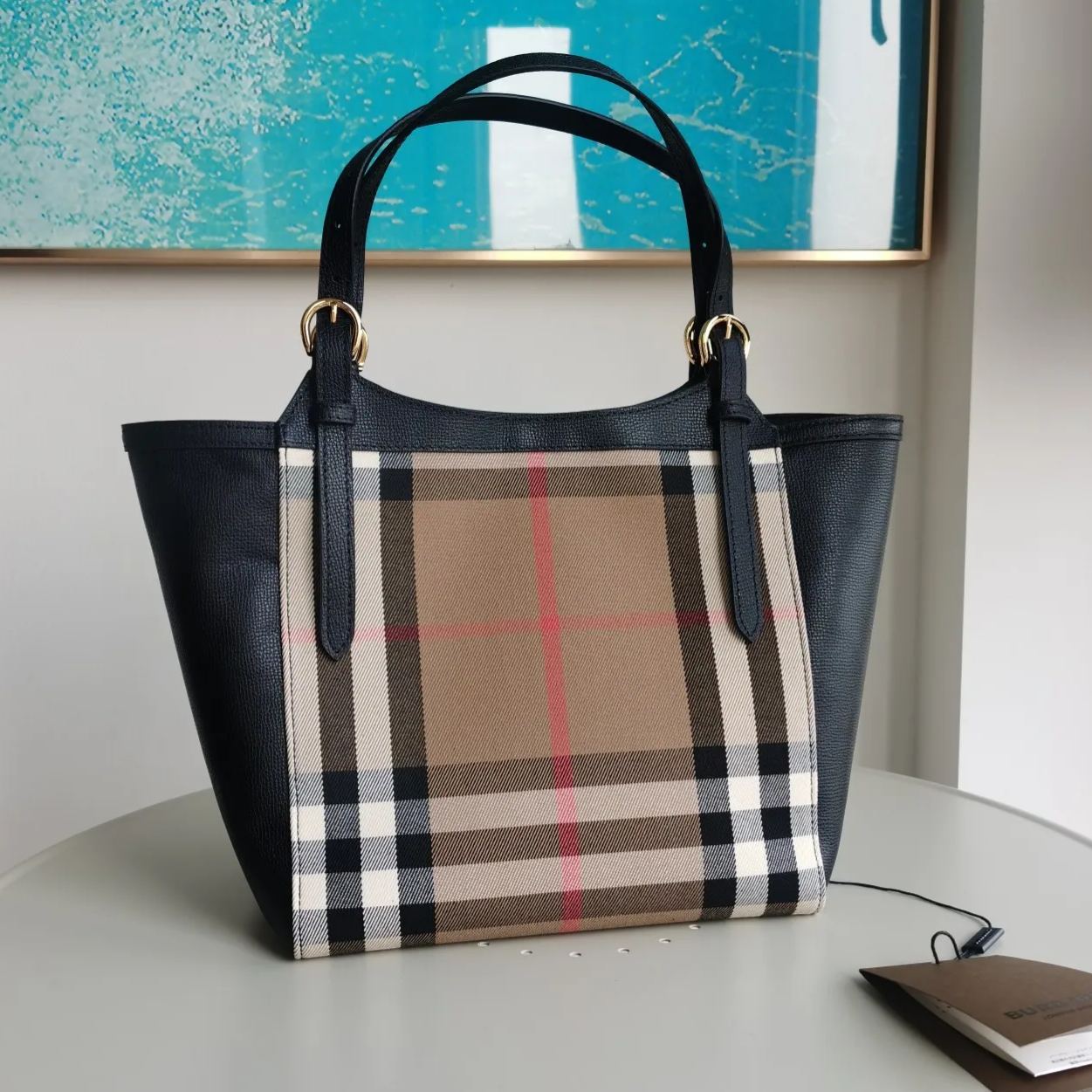 【Burberry】29.5x25.5x13cm