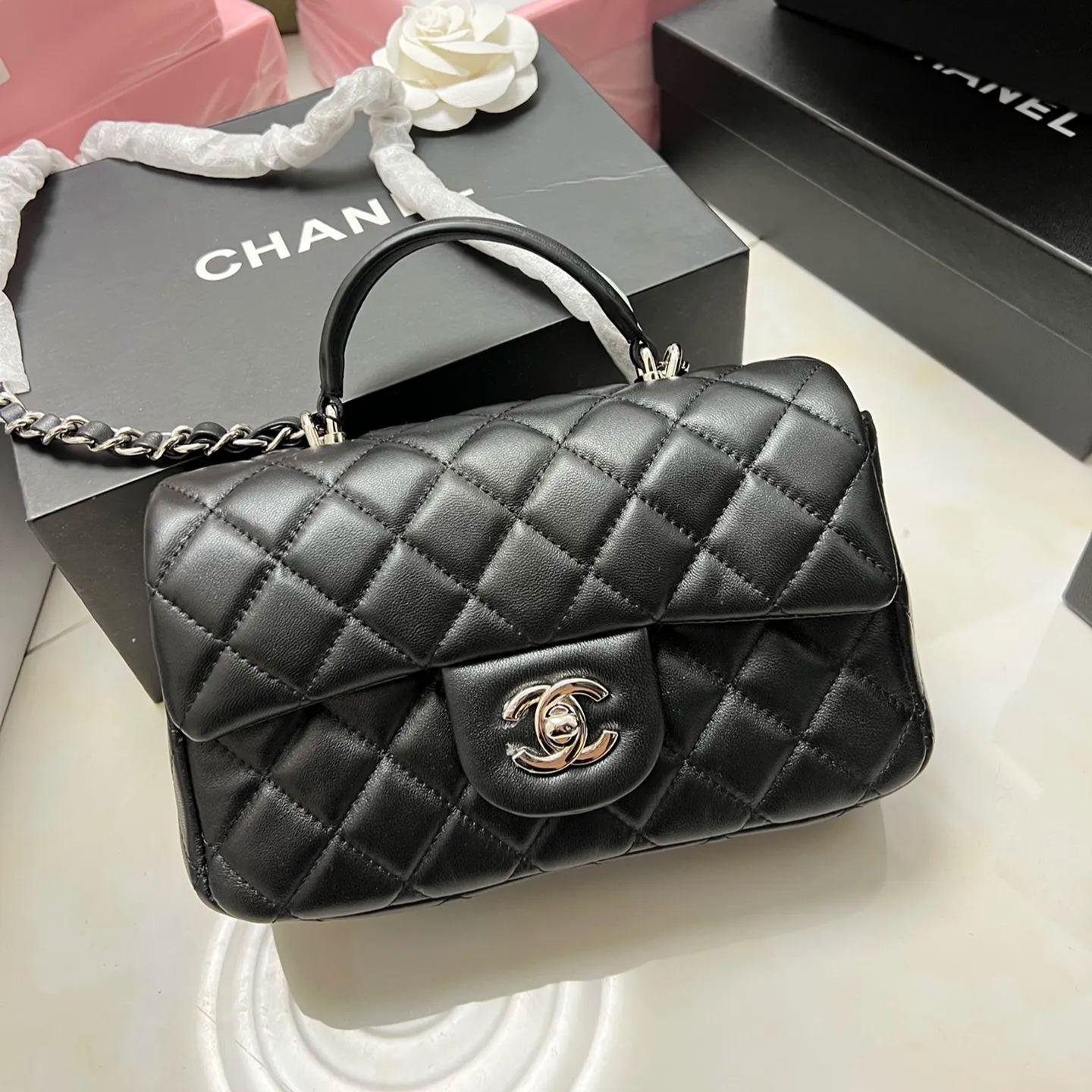 【シャネル】cf mini 20×12×7cm