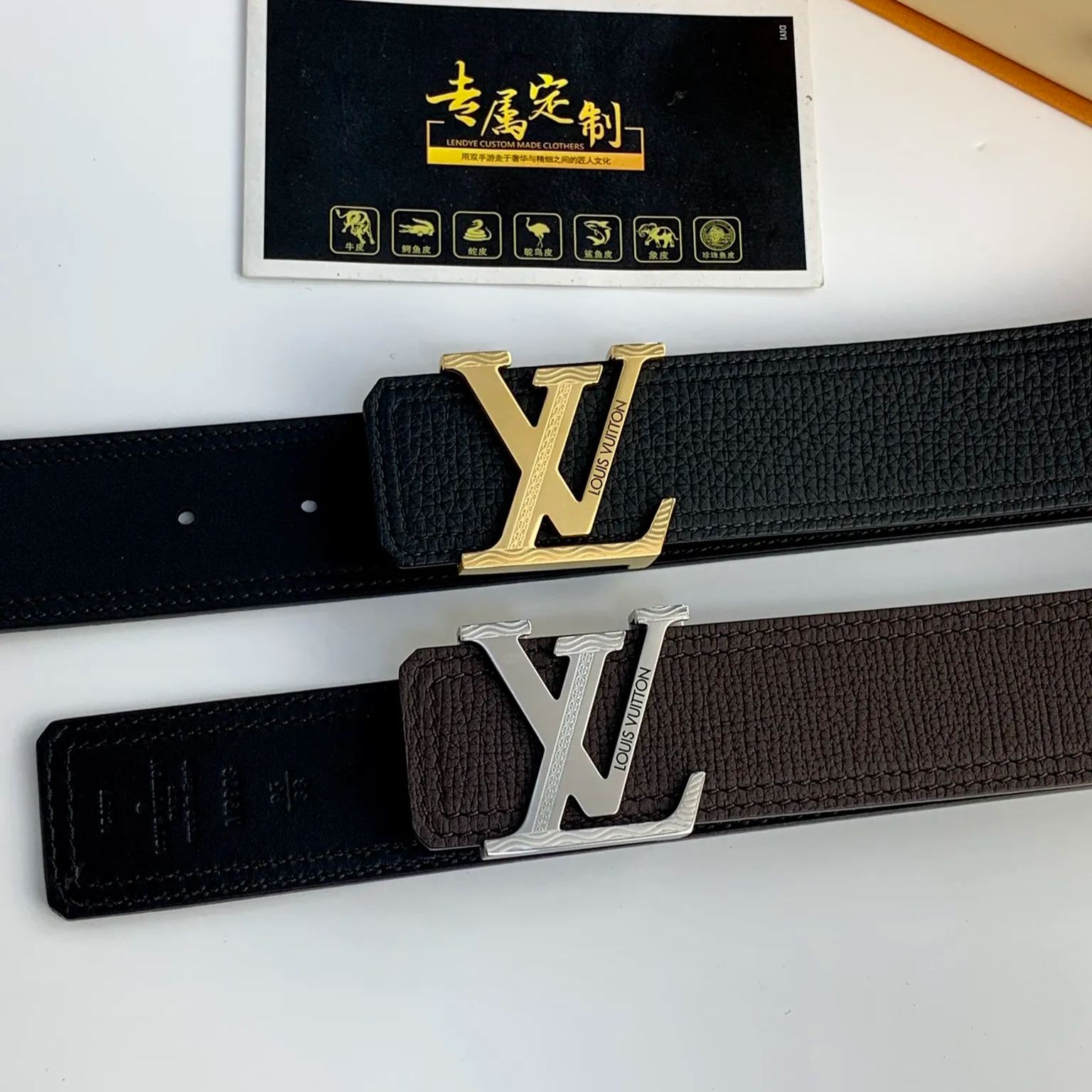 【Louis Vuitton】 メンズ  幅：4.0CM 長：105-125CM