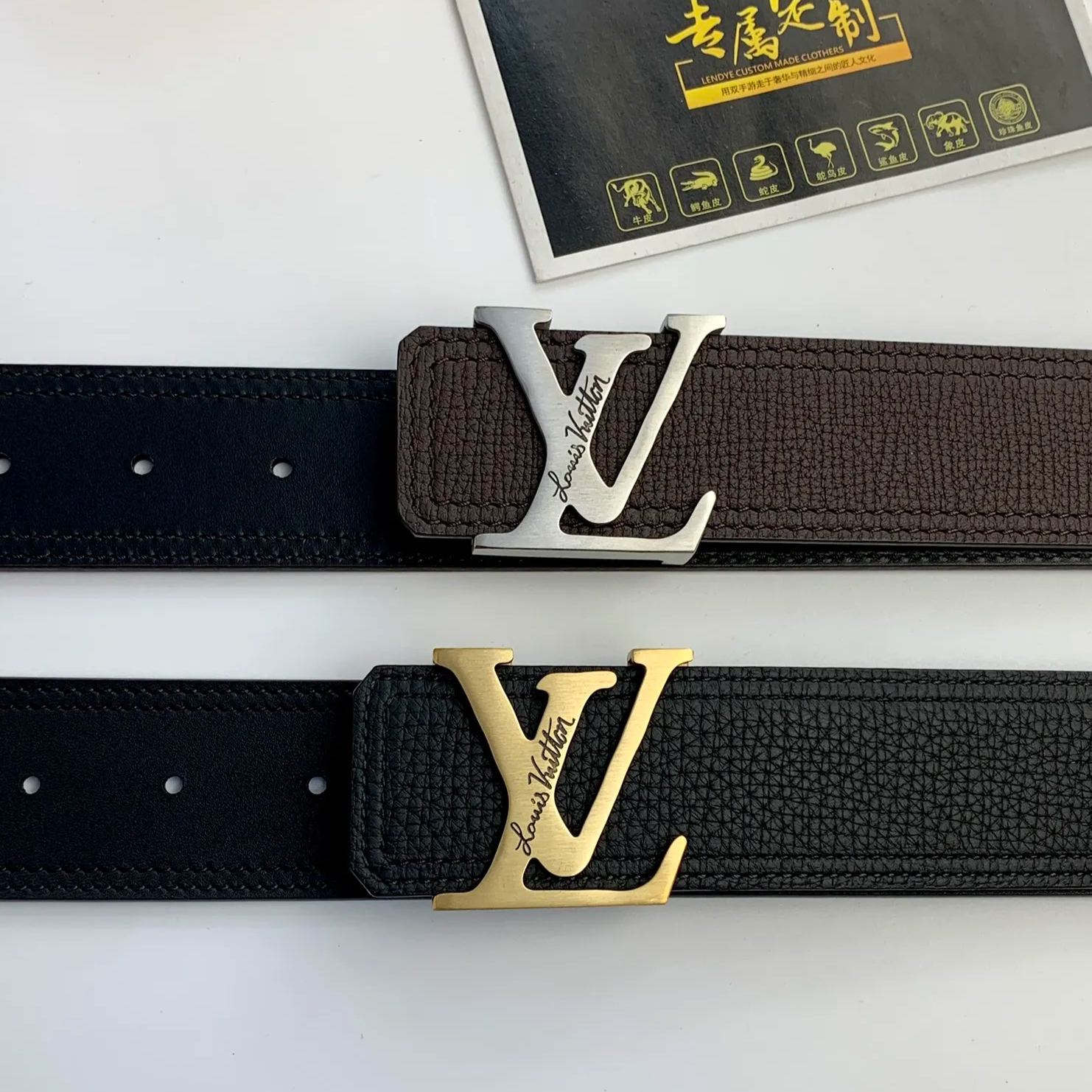 【Louis Vuitton】 メンズ  幅：4.0CM 長：105-125CM