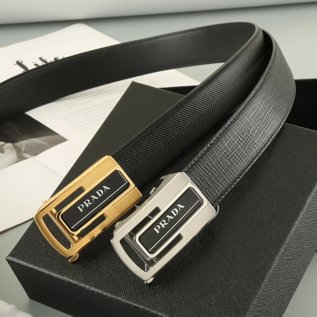 【PRADA】 メンズ  幅：3.5CM 長：105-125CM