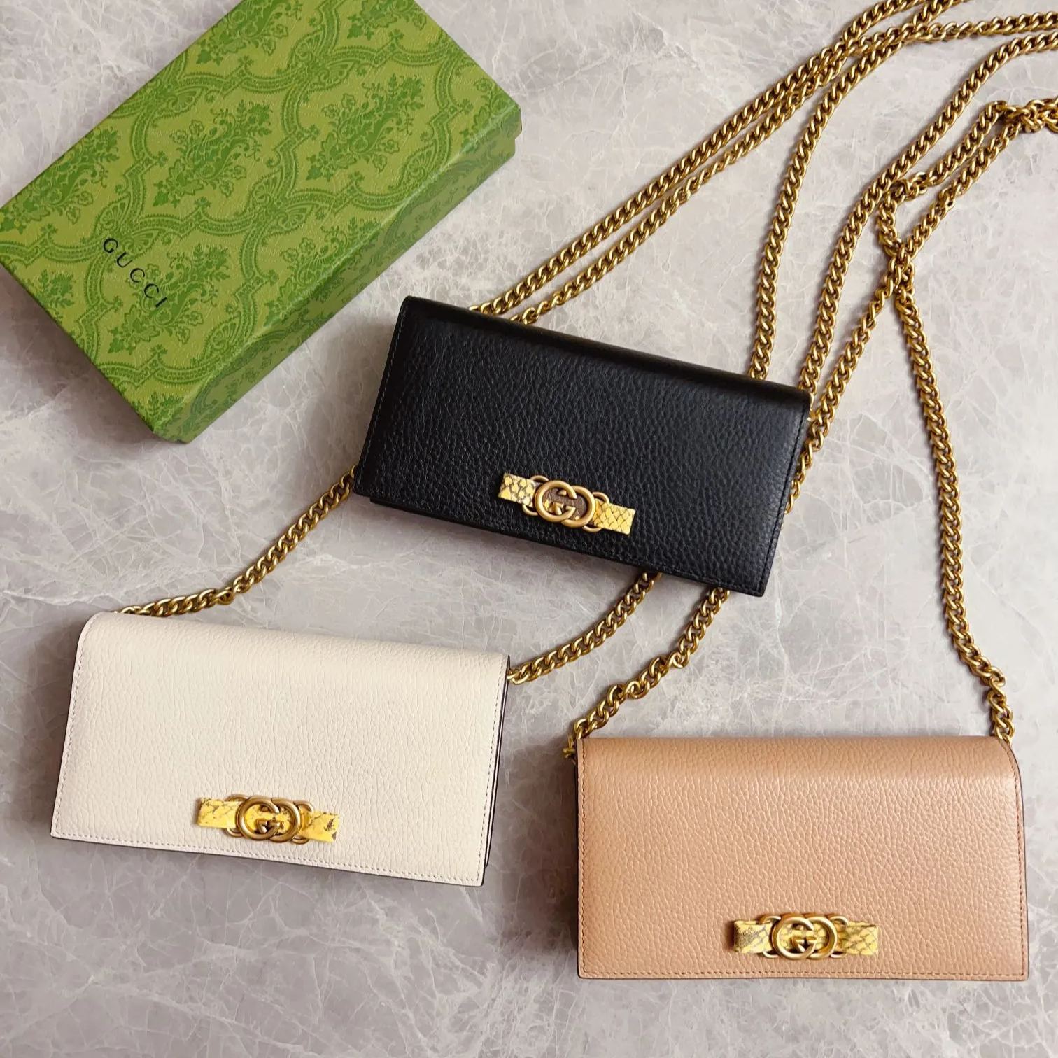 【GUCCI】19x 10x 3.5cm