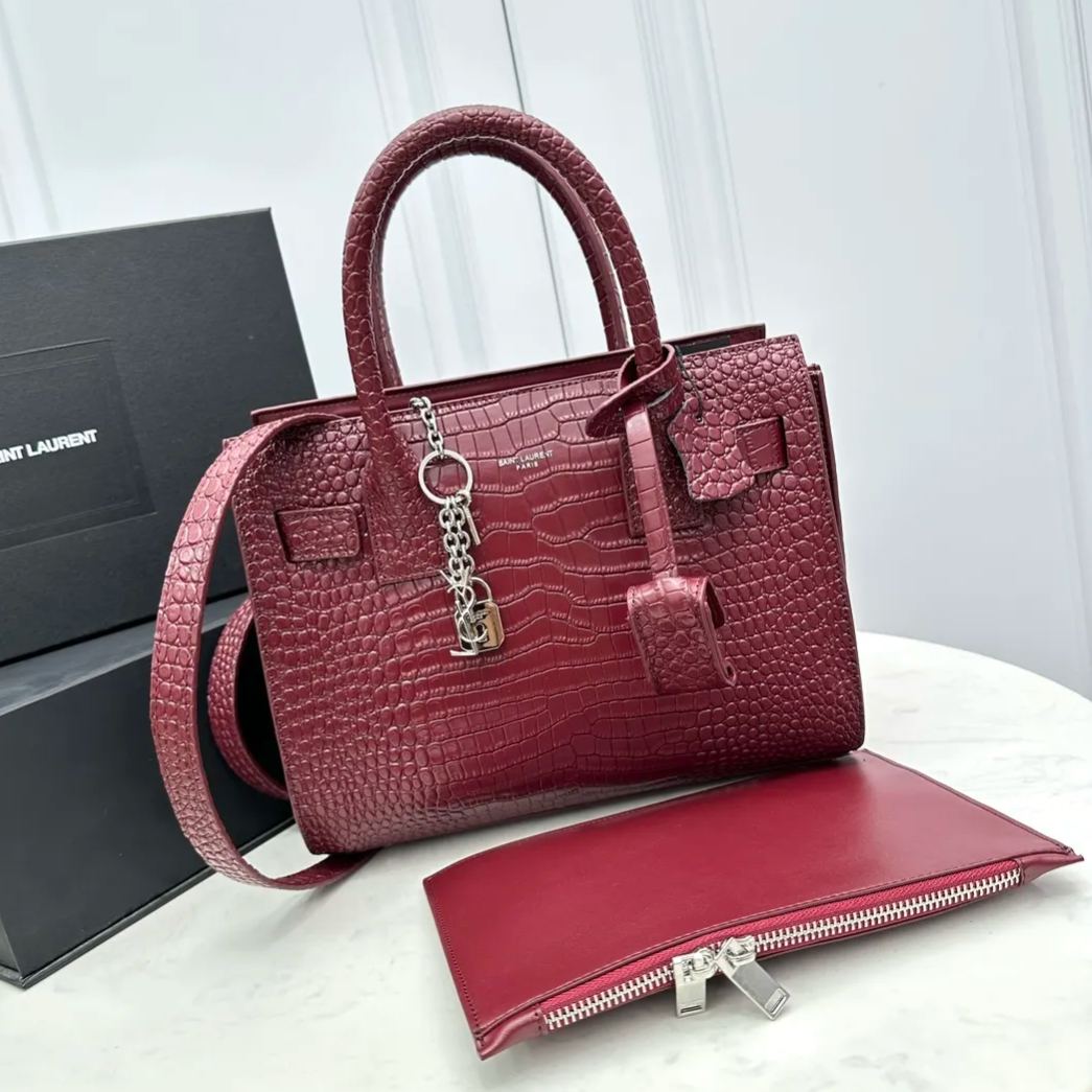 【Yves Saint Laurent】26*23*12cm