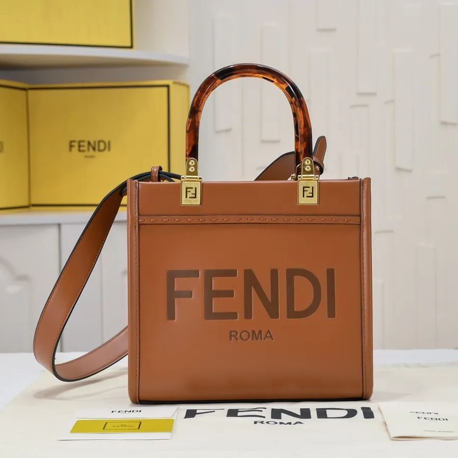 【Fendi】shine tote  22*20*8CM