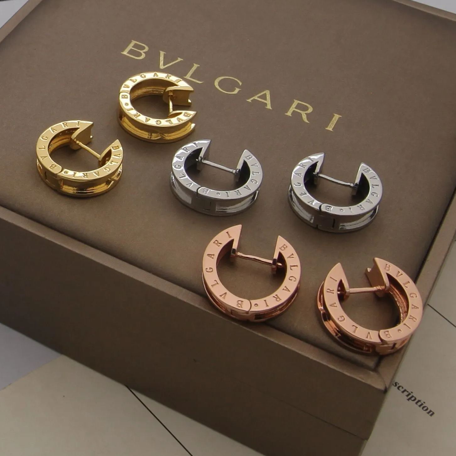 【ピアス】★BVLGARI★