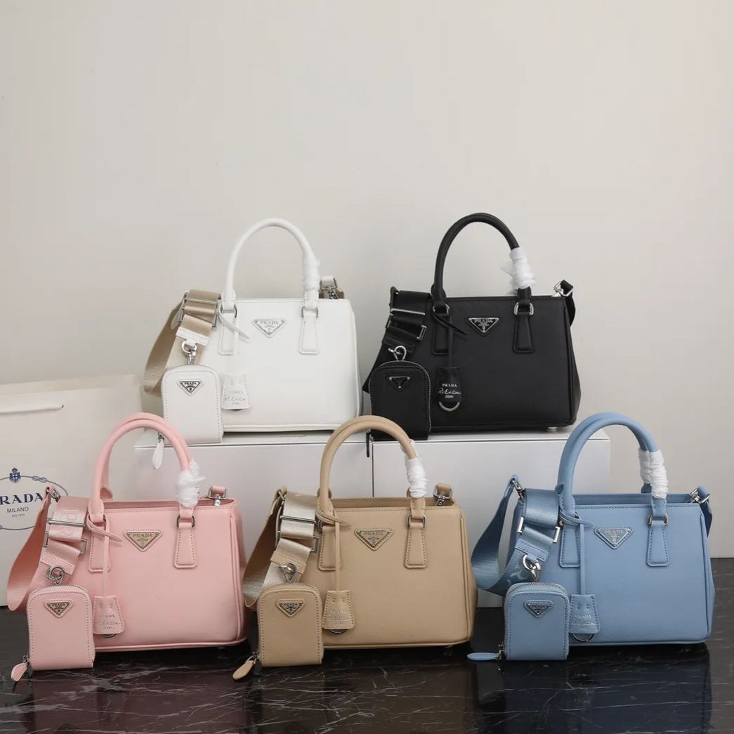 【PRADA】 サイズ:23×16.5×10cm -3色