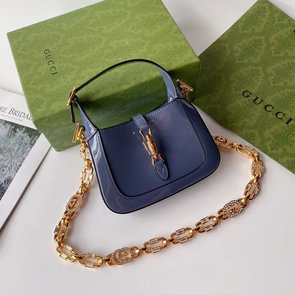 【GUCCI】Jackie 19*13*3cm