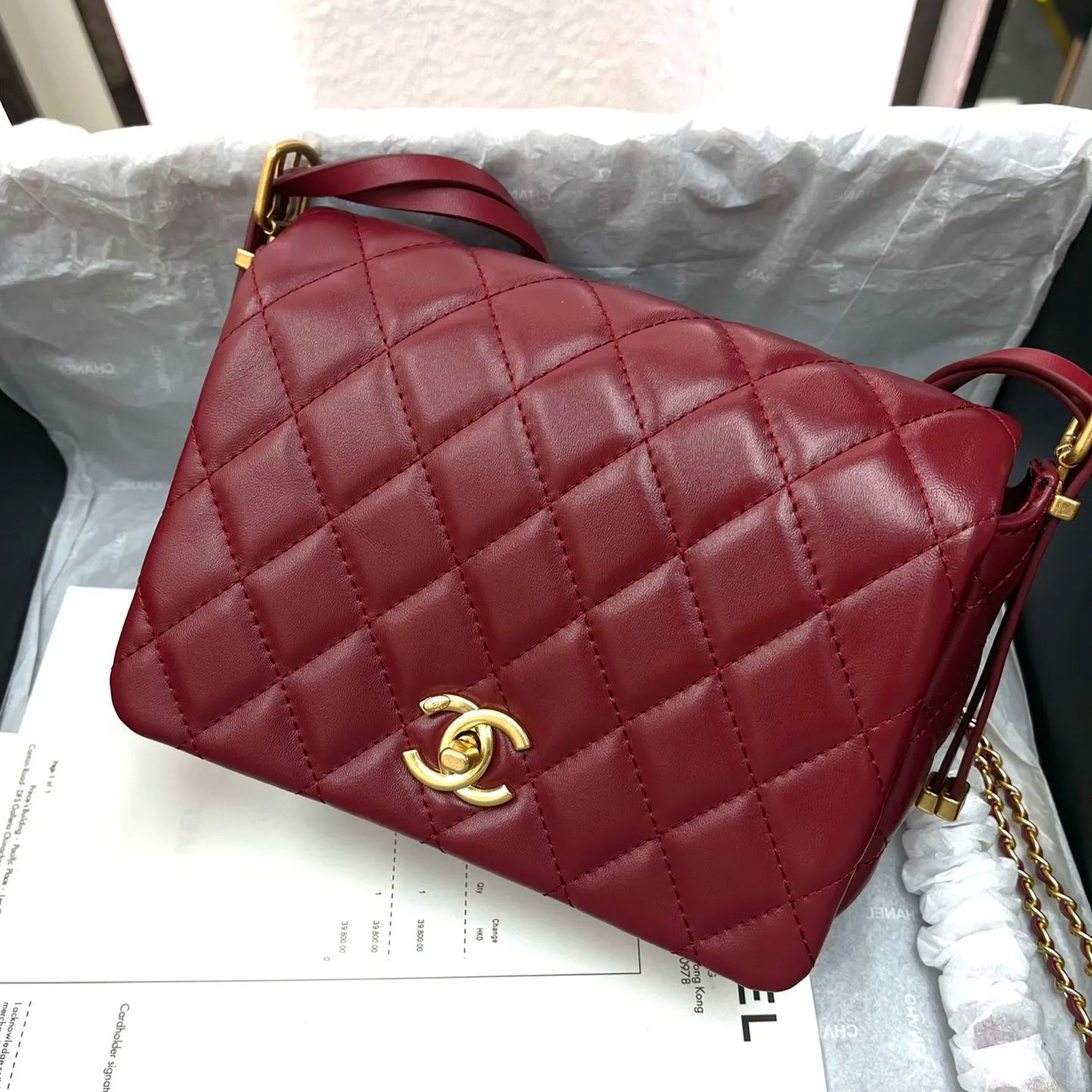 【シャネル】15*21.5*7CM