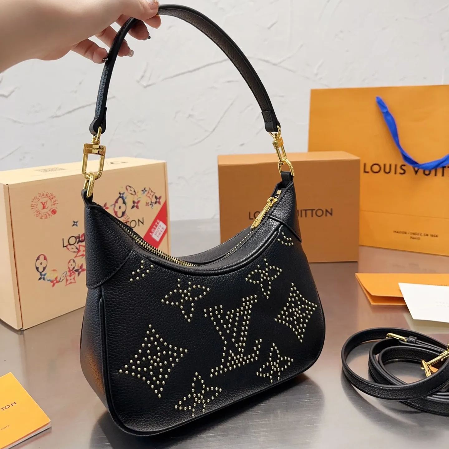 【LOUIS VUITTON】bagatelle 23*12*8cm