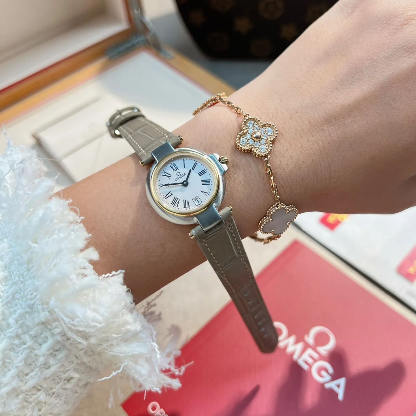 【20-25日間の輸送時間】【OMEGA】レディース  26mm