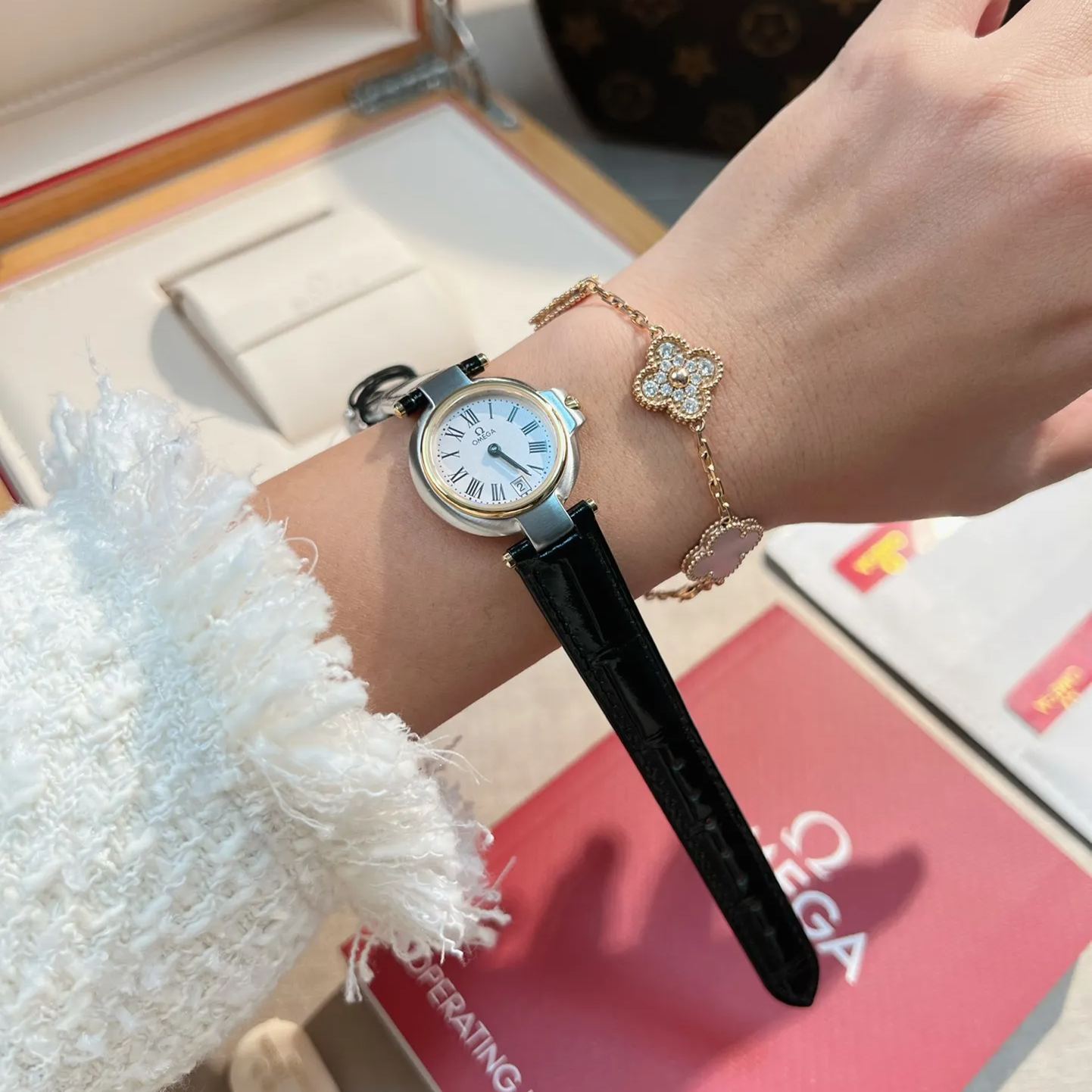 【20-25日間の輸送時間】【OMEGA】レディース  26mm