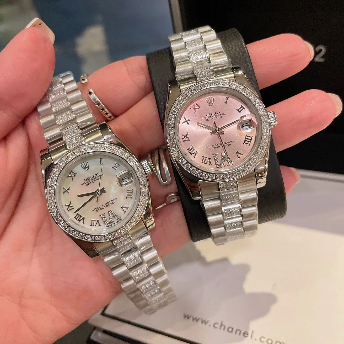 【20-25日間の輸送時間】【ROLEX】レディース  28mm