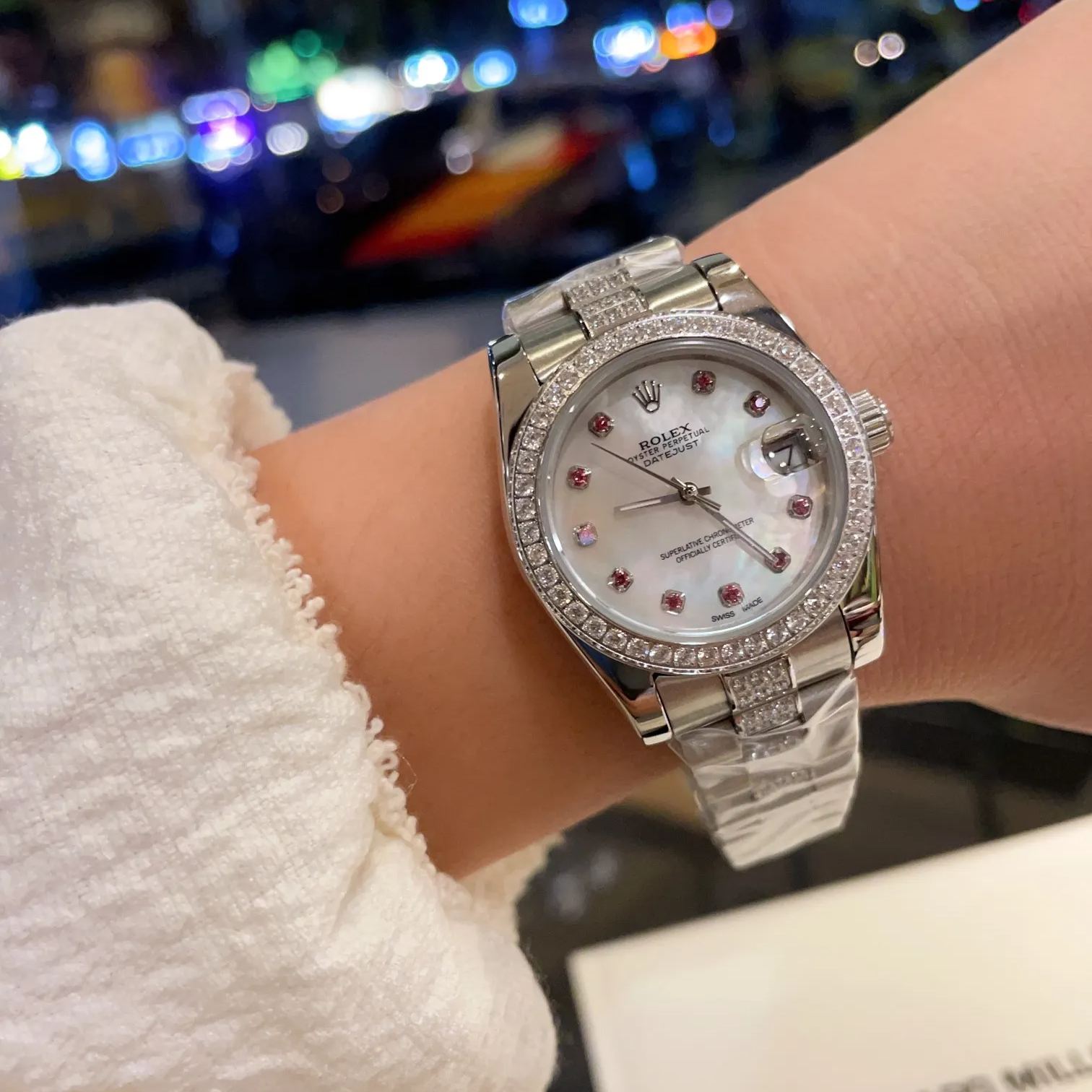 【20-25日間の輸送時間】【ROLEX】レディース  31mm