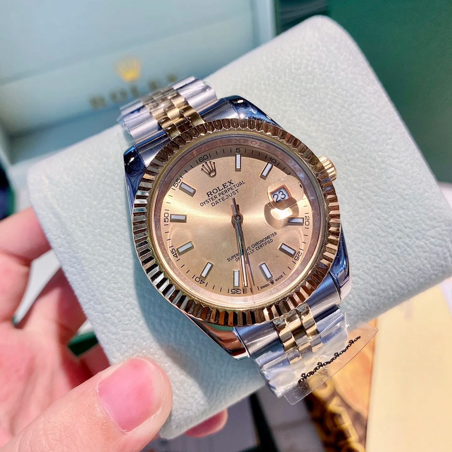 【20-25日間の輸送時間】【ROLEX】デイトジャスト 41mm