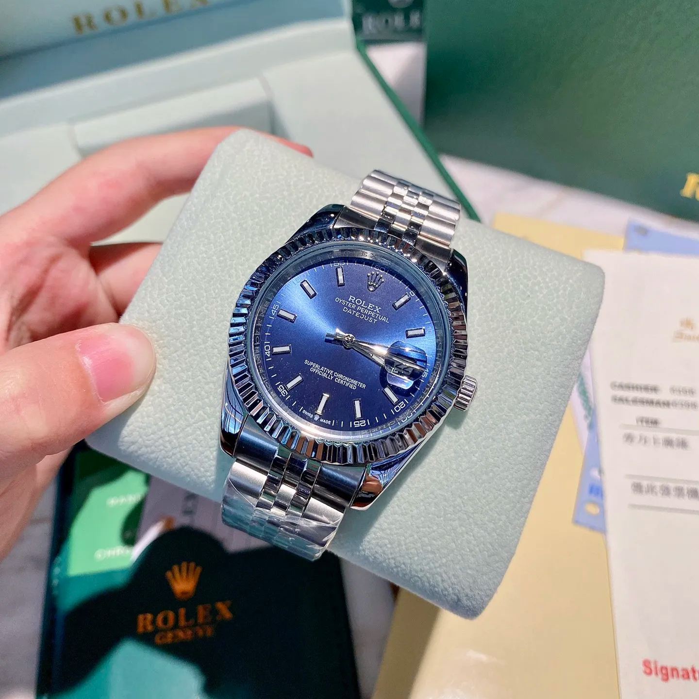 【20-25日間の輸送時間】【ROLEX】デイトジャスト 41mm