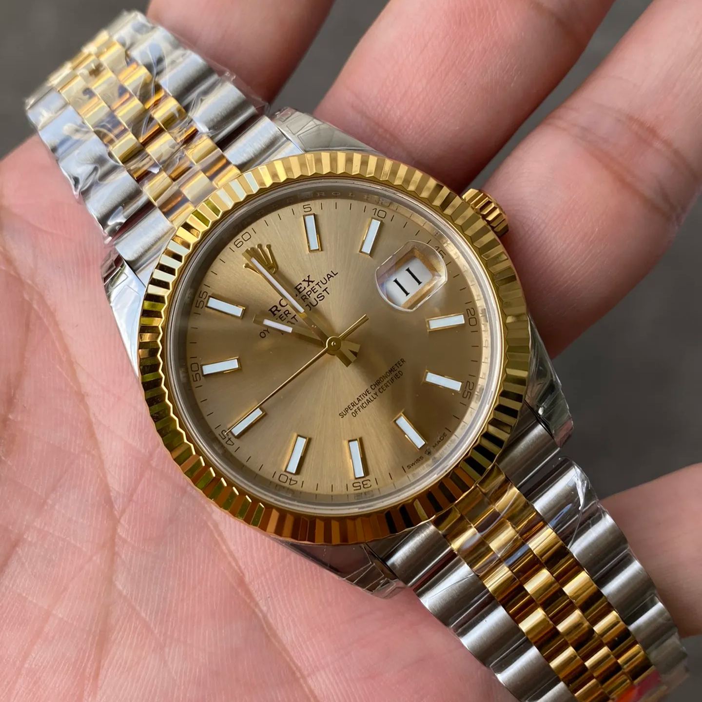 【20-25日間の輸送時間】【ROLEX】デイトジャスト 41mm
