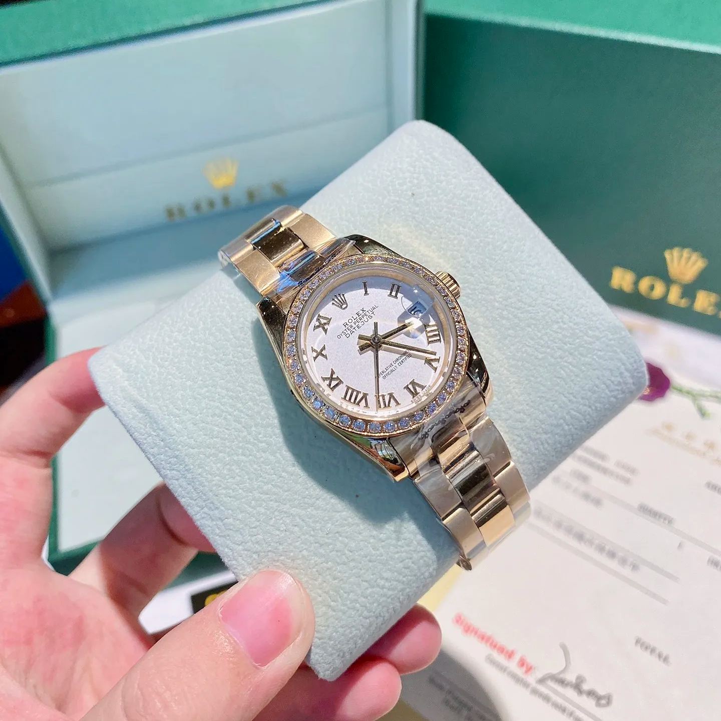 【20-25日間の輸送時間】【ROLEX】デイトジャスト  31mm