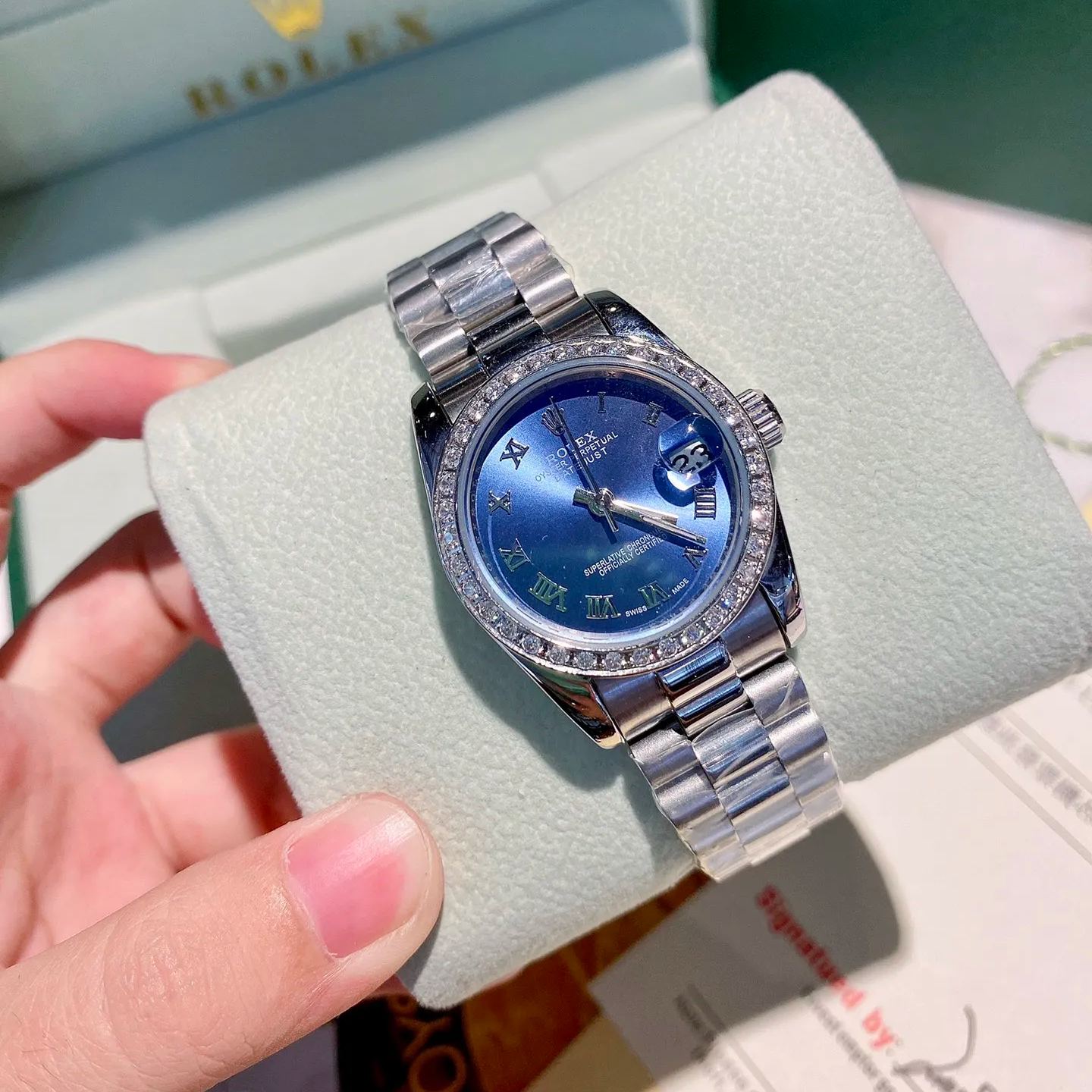 【20-25日間の輸送時間】【ROLEX】デイトジャスト  31mm