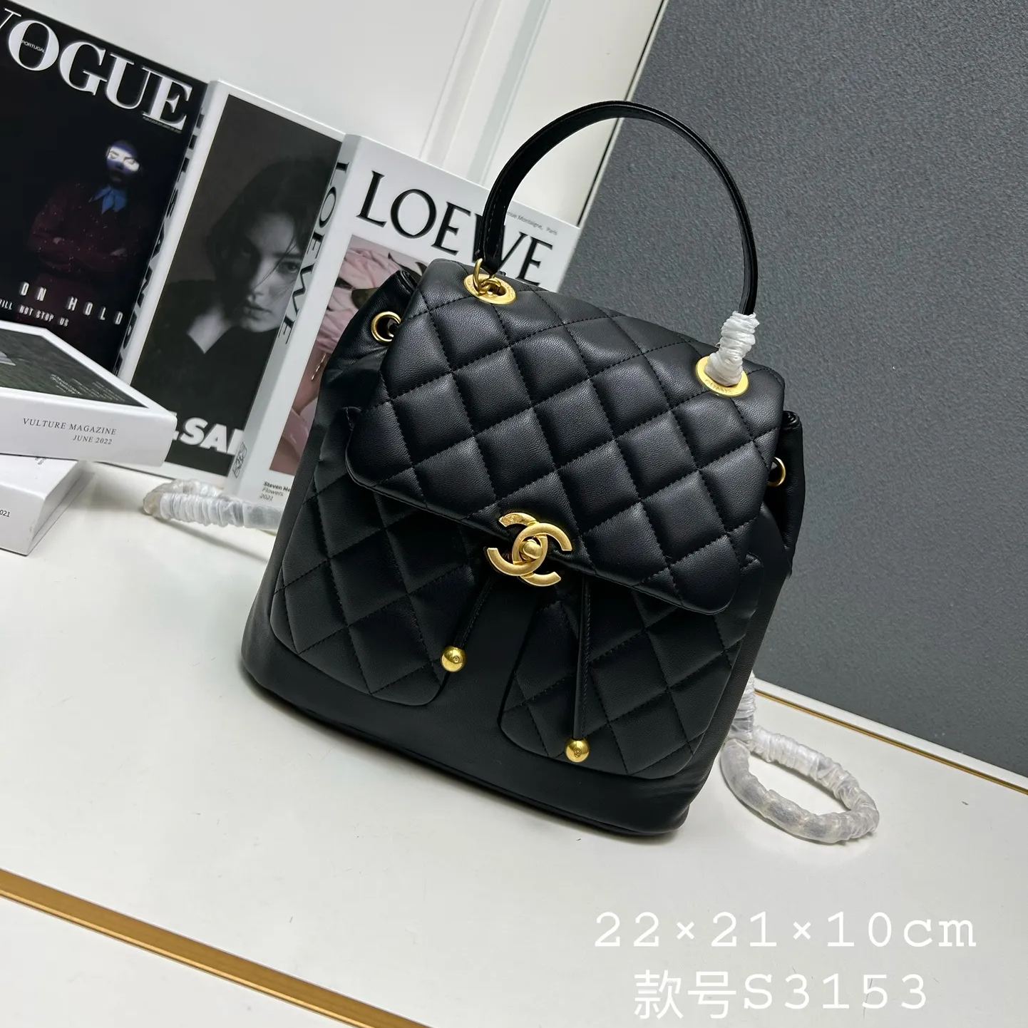 【シャネル】DUMA 22×21×10cm