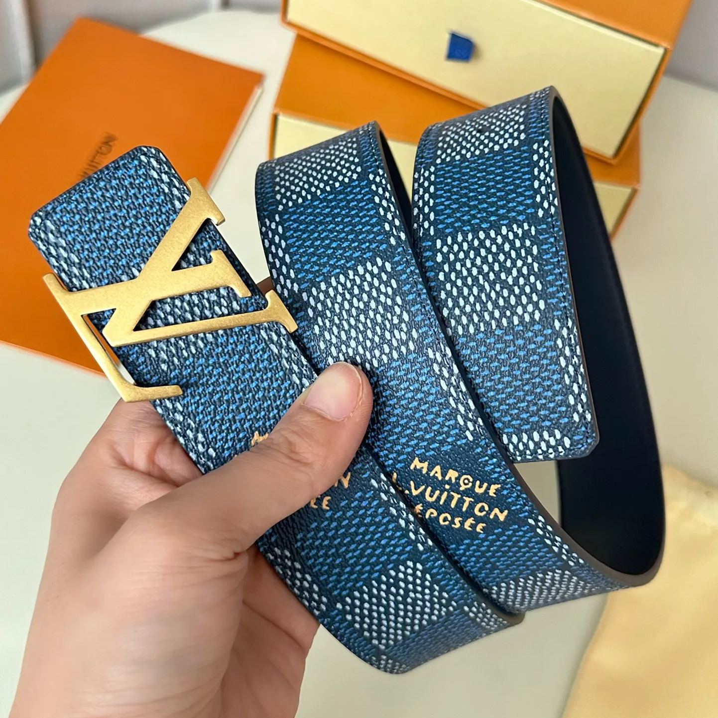 【Louis Vuitton】 メンズ  幅：4.0CM 長：105-125CM