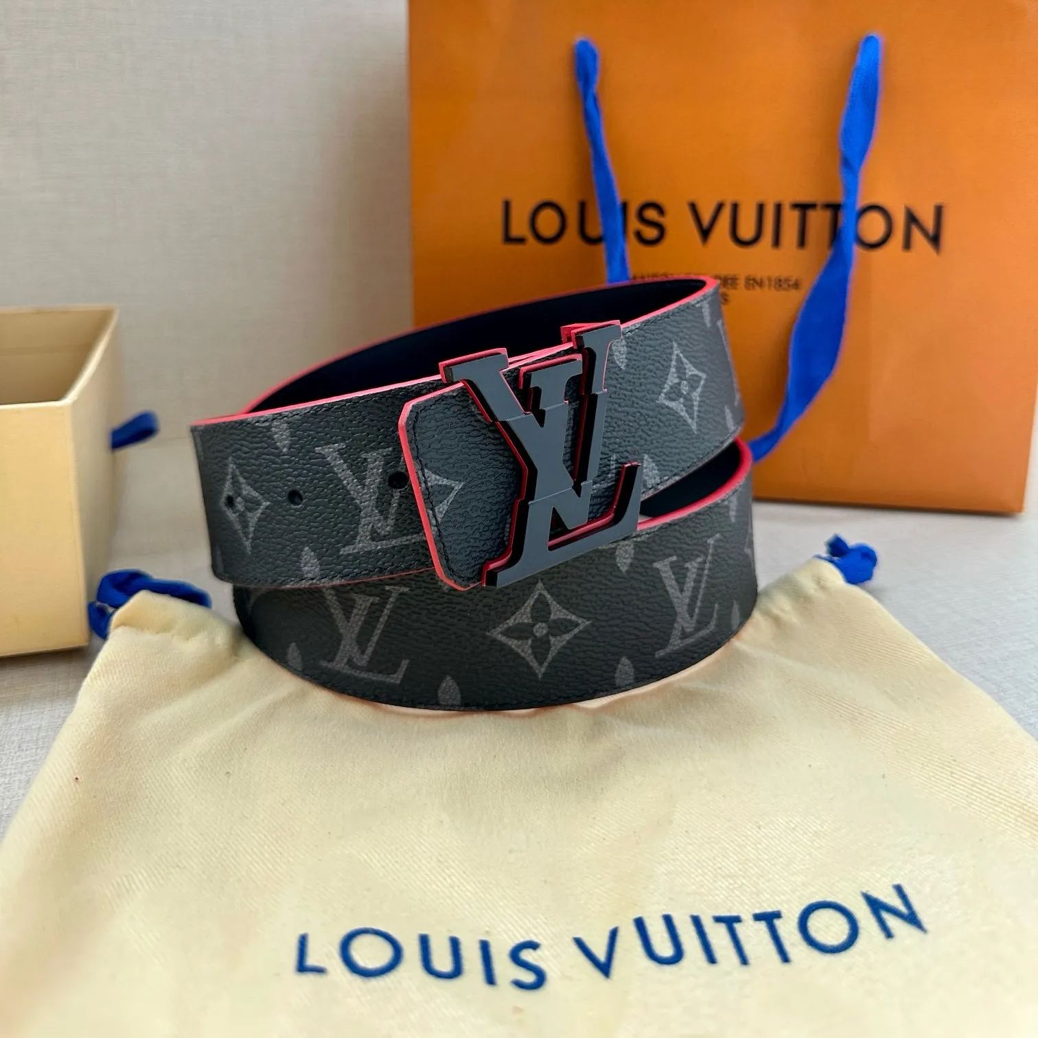 【Louis Vuitton】 メンズ  幅：4.0CM 長：105-125CM
