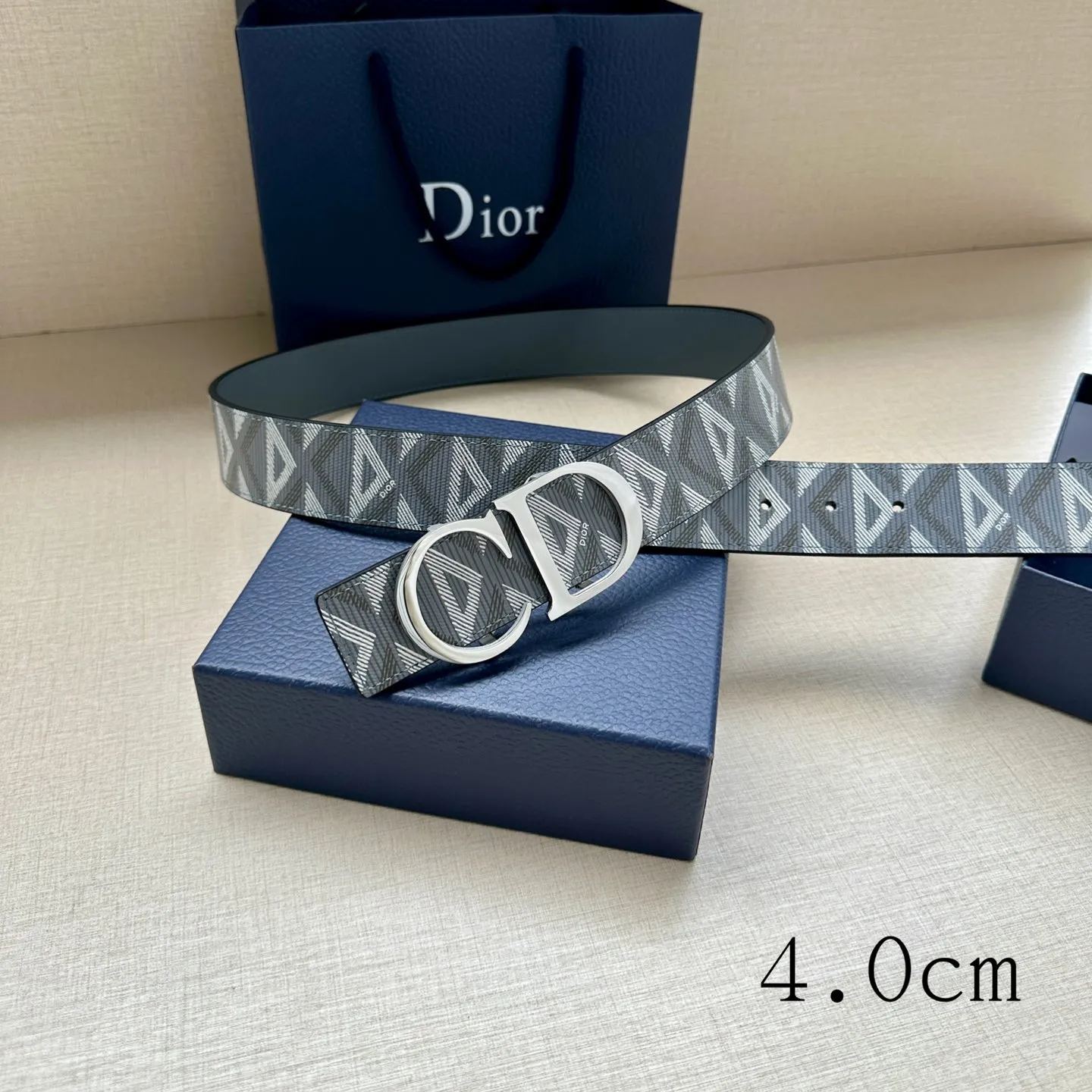【DIOR】 メンズ  幅：4.0CM 長：105-125CM