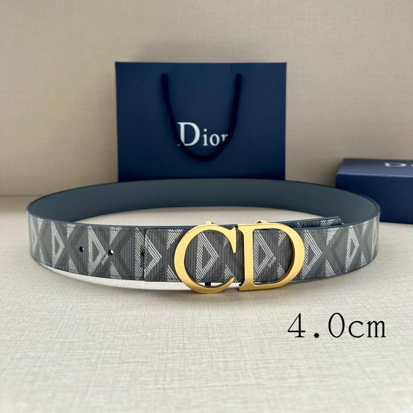 【DIOR】 メンズ  幅：4.0CM 長：105-125CM
