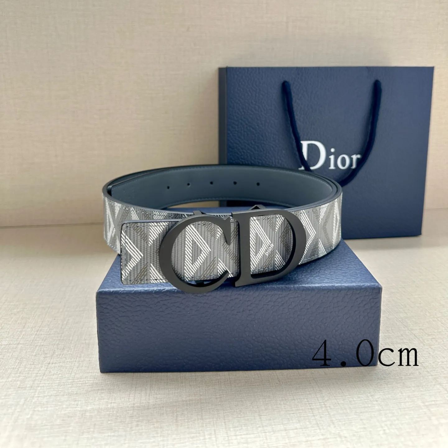 【DIOR】 メンズ  幅：4.0CM 長：105-125CM