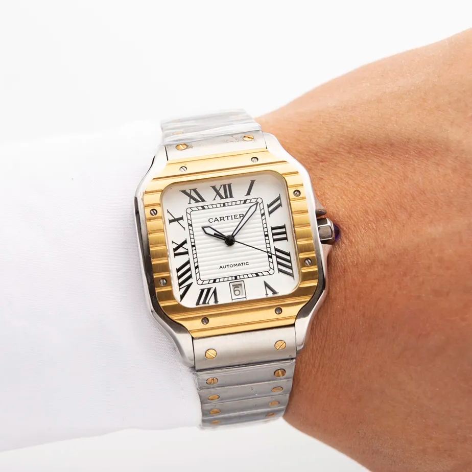 【15-20日間の輸送時間】【Cartler】SANTOS 39.8mmx47.5mm