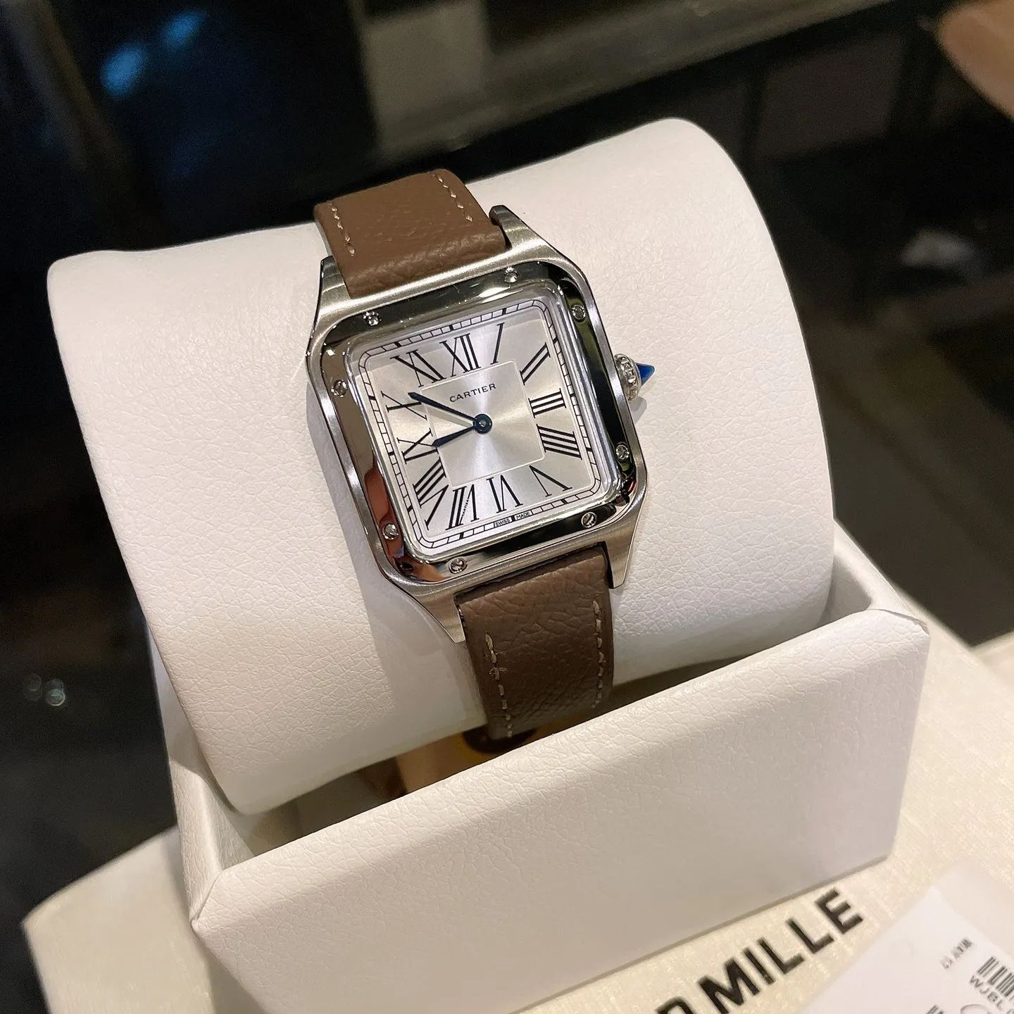 【15-20日間の輸送時間】【CARTIER】SANTOS 28mm×38mm