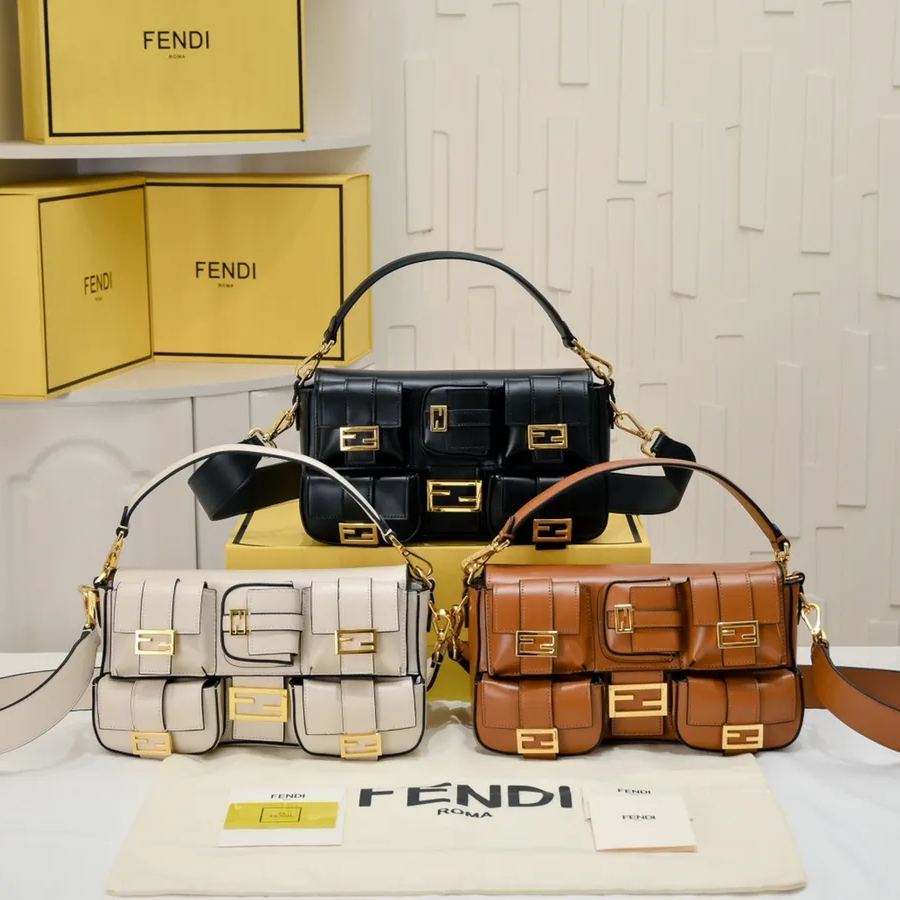 【Fendi】 Baguette 27*17*8CM