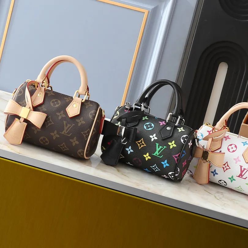 【LOUIS VUITTON】NANOSPEEDY 16x10x7.5CM