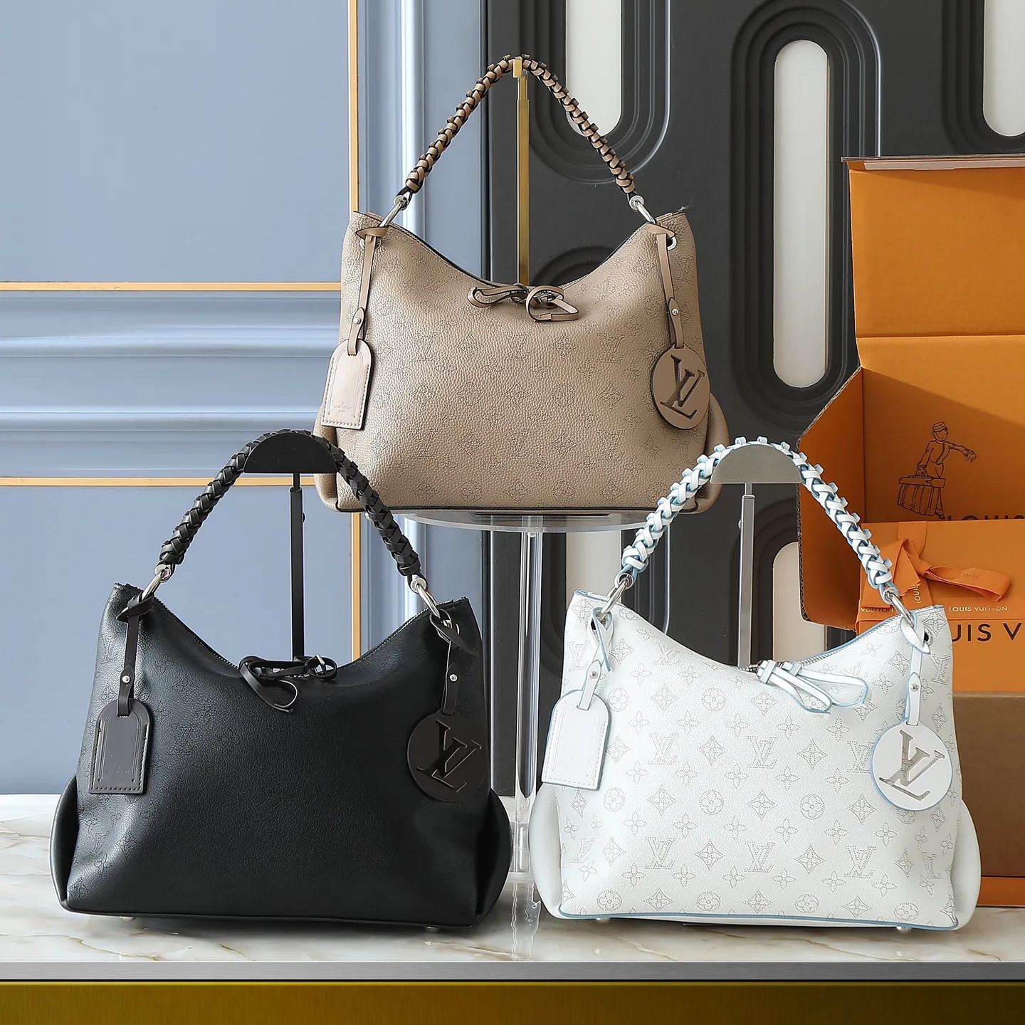 【LOUIS VUITTON】Beaubourg Hobo  32*26*17cm