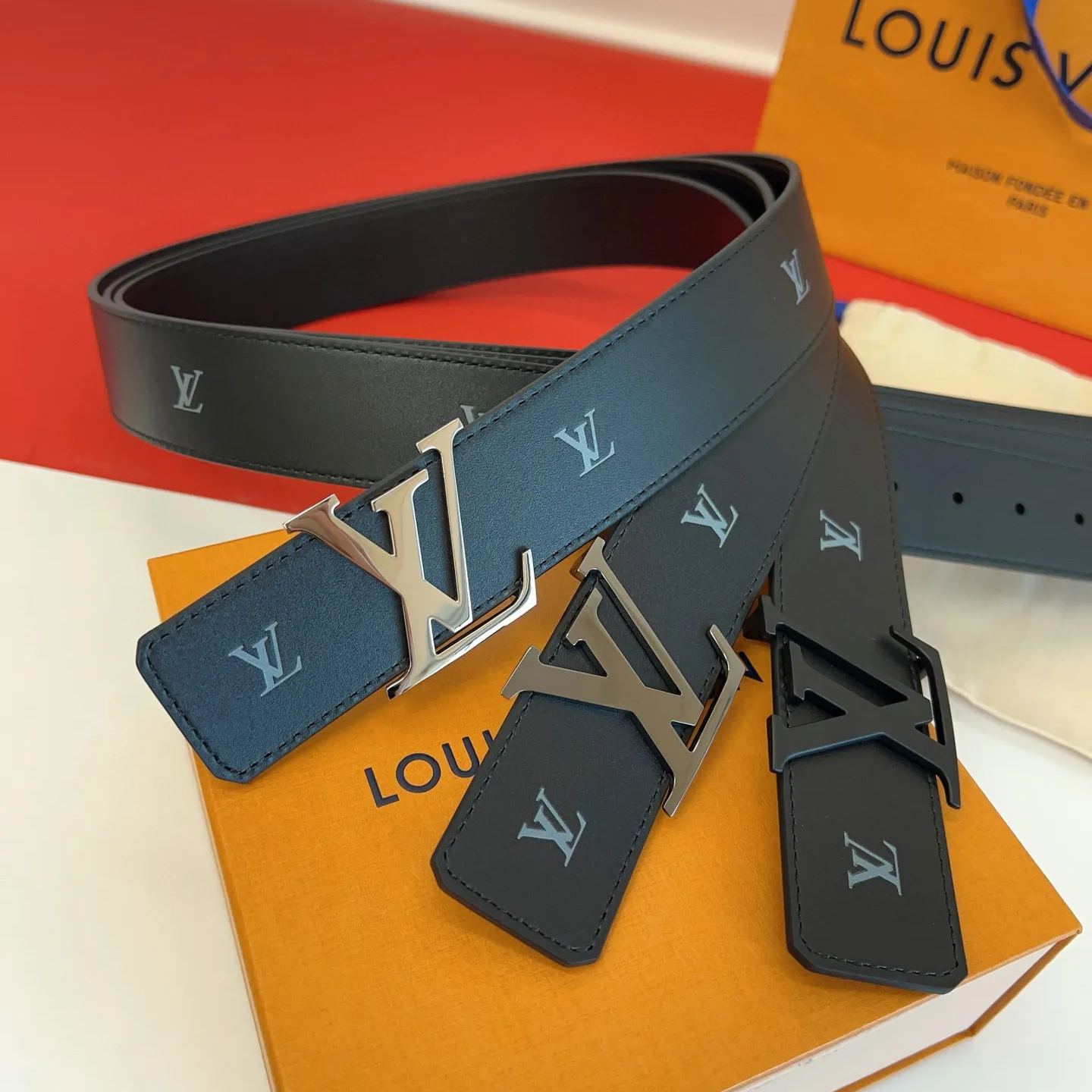 【Louis Vuitton】 メンズ  幅：4.0CM 長：105-125CM