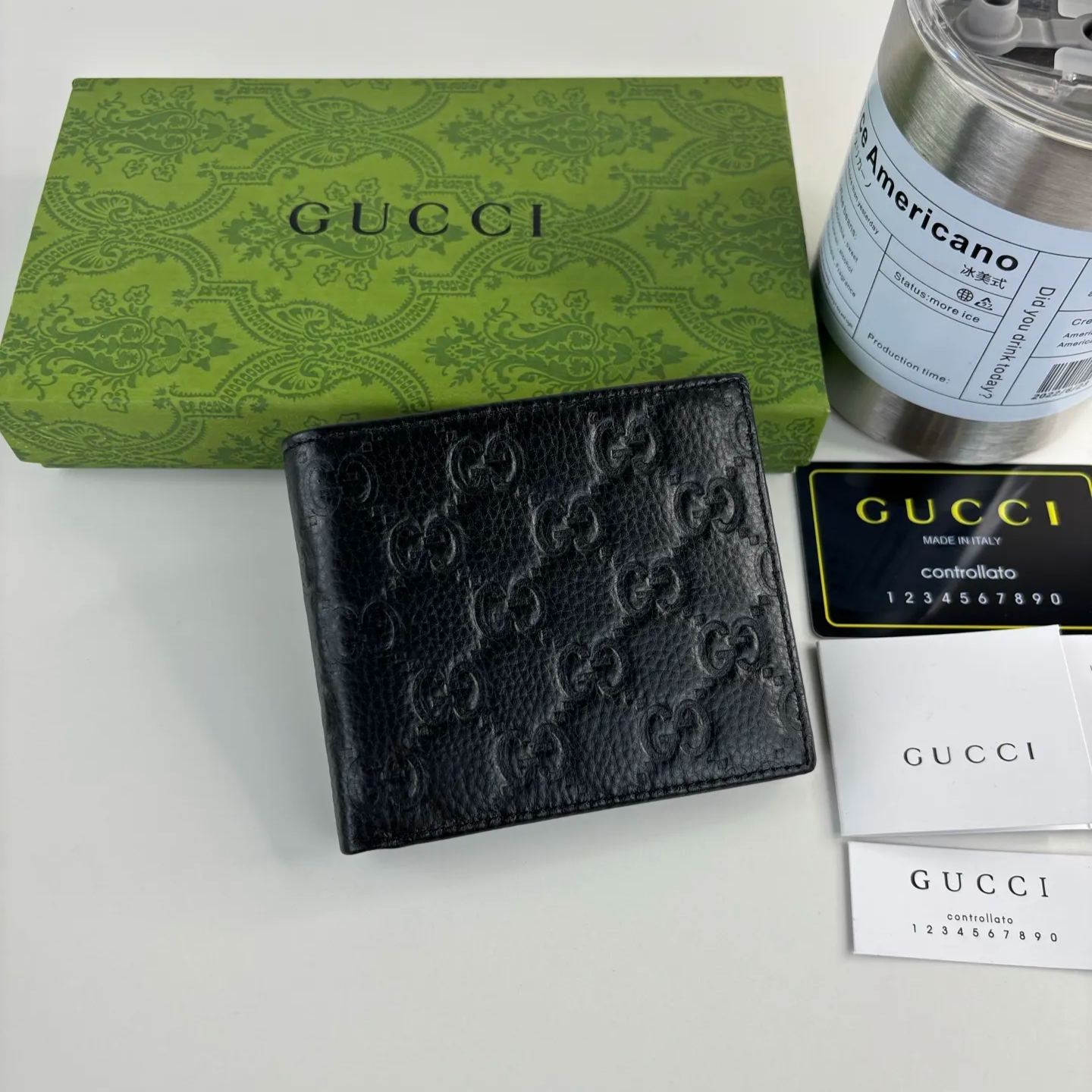 【GUCCI】11cm x 9cm x 1.5cm