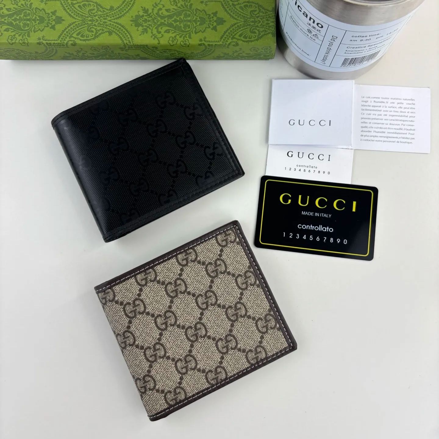 【GUCCI】11cm x 9cm x 1.5cm